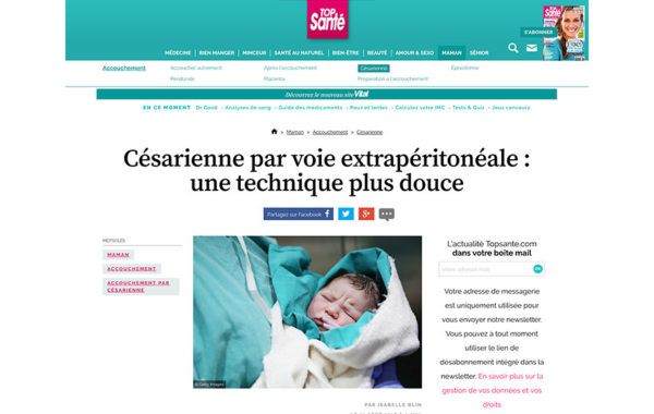 Césarienne extrapéritonéale | Dr Velemir, chirurgien gynécologue obstétricien à Nice